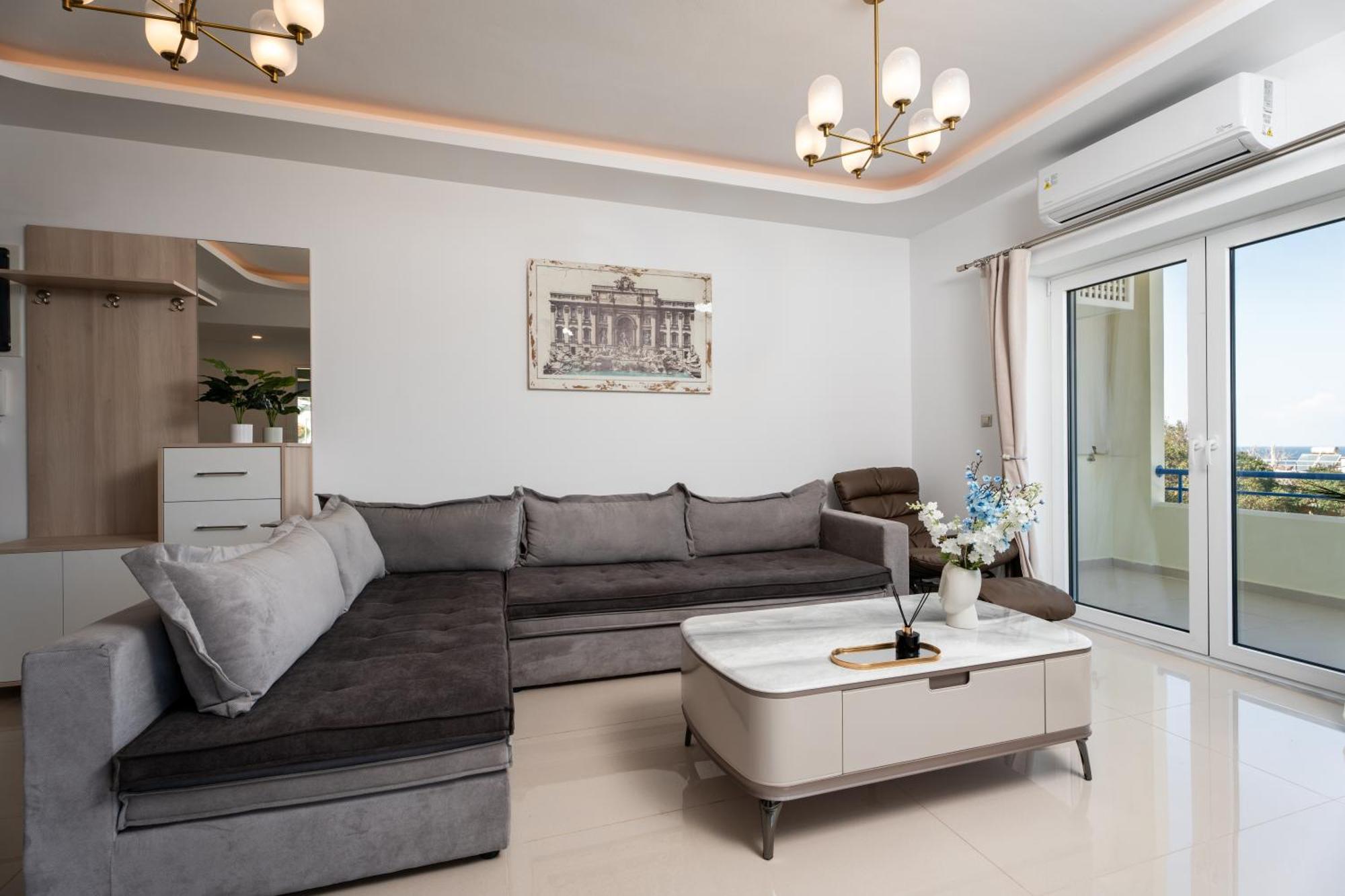 Secret View Apartment, With Private Jacuzzi Rethymno Exterior foto